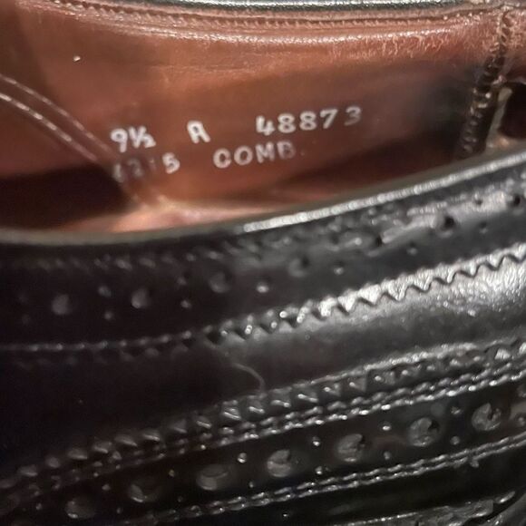 ALLEN EDMONDS McAllister 9.5 A shoes - Picture 9 of 10